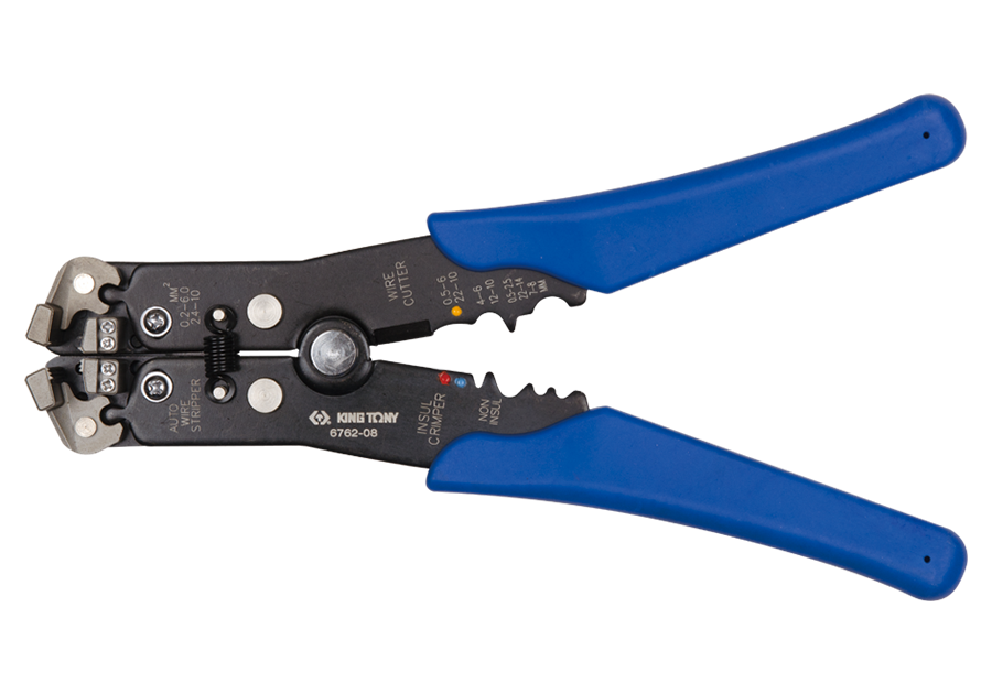 6762-08 Wire Stripper WIRE STRIPPER 24-10AWG & CRIMPER - 6762-08 - Image 1