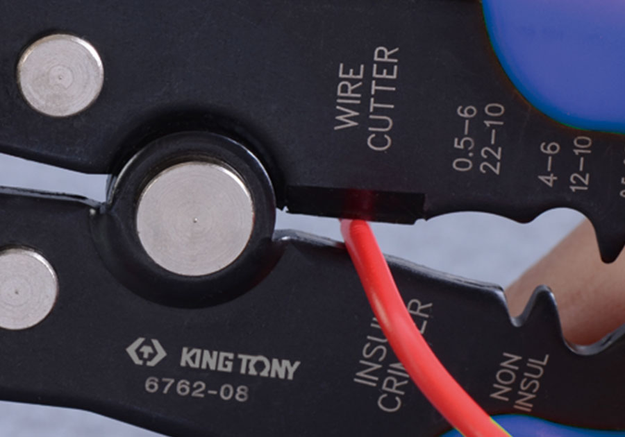 6762-08_3 Wire Stripper WIRE STRIPPER 24-10AWG & CRIMPER - 6762-08 - Image 4