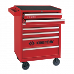 7 DRAWERS BALL BEARING TYPE TOOL -RED TROLLEY 87434-7B