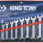 12PC.DOUBLE OPEN END WRENCH SET SAE