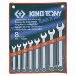 8PC.COMBINATION WRENCH SET METRIC