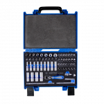 65PC.1/4"DR.SOCKET&BIT SET FOR TOOL TROLLEY 6PT(EVA FOAM)