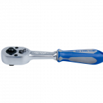 1/4"DR.REVERSIBLE RATCHET RUBBER 5-1/8"CHROME