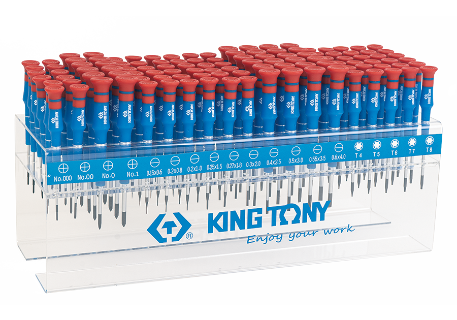 31419MR.png 114PC.SCREWDRIVER SET METRIC WITH DISPLAY SHELF - Image 1