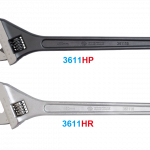 ADJUSTABLE WRENCH 15" CHROME FINISH(375MM)