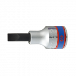 1/2"DR.SLOTTED BIT SOCKET 1.6*10*60MML CHROME