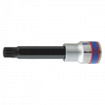 1/2"DR.SPLINE BIT SOCKET M14*100MML CHROME