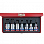 7PC.1/2"DR.SPLINE BIT SOCKET SET