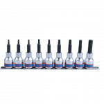 9PC.1/2"DR.STAR BIT SOCKET RAIL SET T20-T60