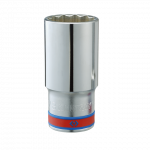 1/2"DR.DEEP SOCKET 7/16" 12PT CHROME