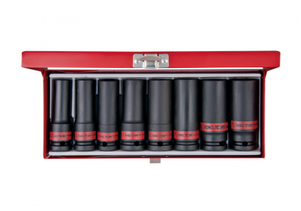 8PC.1/2"DR.IMPACT DEEP SOCKET SET SAE