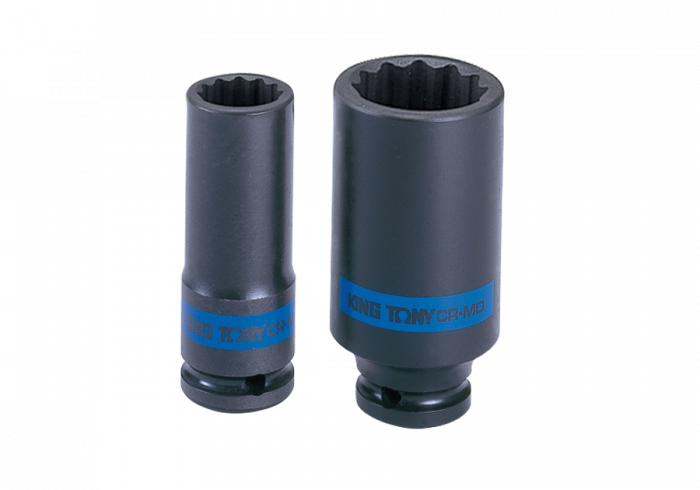 1/2"DR.DEEP IMPACT SOCKET 30MM 12PT BLACK - Image 1
