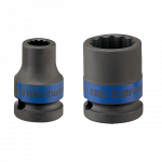 1/2"DR.IMPACT SOCKET 24MM 12PT BLACK