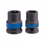 1/2"DR.IMPACT STAR SOCKET E18*38MML BLACK