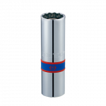 1/2"DR.SPARK PLUG SOCKET 16MM 12PT MAGNET CHROME