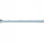 1/2"DR.REVERSIBLE RATCHET 12"CHROME