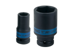 1/2"DR.THIN WALL IMPACT SOCKET 21MM 6PT BLACK