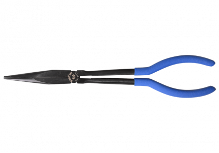 EXTRA LONG NOSE PLIERS 11"(280MML) PLASTIC COATING