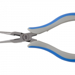 PRECISION HALF ROUND NOSE PLIERS 6" FLAT