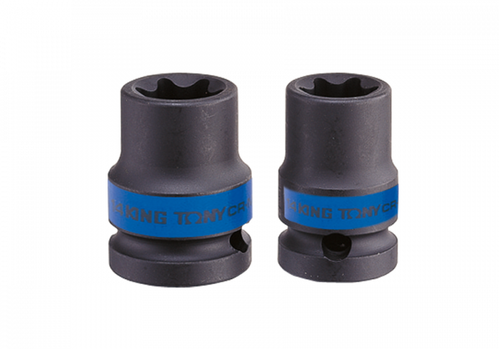 3/4"DR.IMPACT STAR SOCKET E28*60MML - Image 1