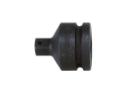IMPACT ADAPTER INCREASING 3/4"F*1"M BLACK