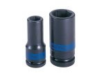 3/4"DR.DEEP THIN WALL IMPACT SOCKET 19MM 6PT METRIC BLACK