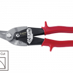AVIATION TIN SNIPS LEFT CUT 10" RED
