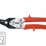 FIGURE TIN SNIPS LEFT CUT 10" RED
