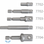 BALL RETAINER TYPE SOCKET ADAPTER 1/4"*25MM