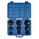 9PC. AXIAL LOCKNUT SOCKET SET EXTRA THIN