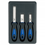 3PC.STAINLESS STEEL PINCH WELD SCRAPER SET