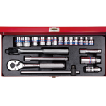 20PCS  3/8" DR. SOCKET WRENCH SET - 6MM TO 23MM - 3520MR