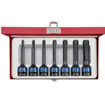 1/2DR 7PCS DEEP IMPACT HEXBIT SOCKET BLACK 4457MP