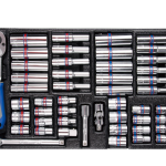 48PC.1/4"DR.SOCKET SET 6PT FOR TOOL BOX