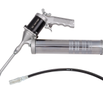 CONTINUOUS FLOW AIR GREASE GUN 400C.C.14OZ(10*1.0 METRIC)+BSPT WITH 12"TUBE