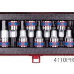 9PC.1/2"DR.HEX BIT SOCKET SET 60MML 6PT