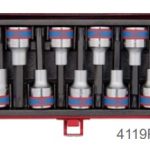 TORX BIT SOCKET 9PCS -  - 4119PR - 1/2DR -